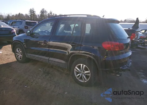 2016 Volkswagen Tiguan S z USA, uszkodzony, nr VIN WVGBV7AX2GW066423
